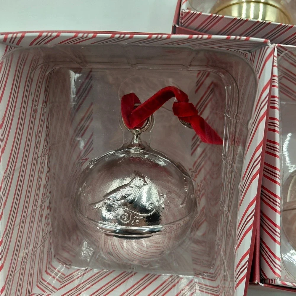 Hallmark Keepsake Ornament Lot 3 Ring in the Season 3rd Series BELL CARDINAL +
